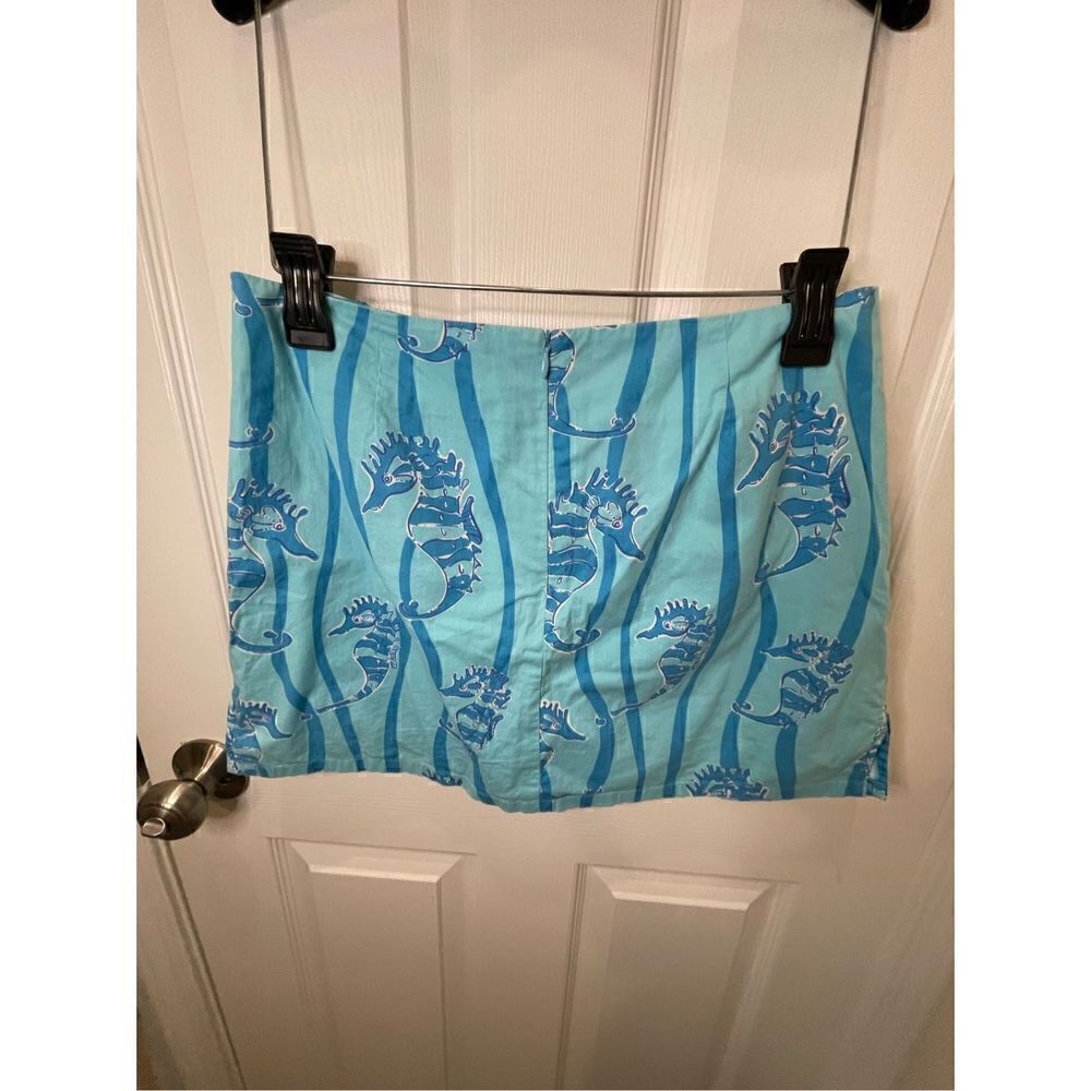 Lilly Pulitzer women’s vintage white label seahorse skort medium - Picture 2 of 6